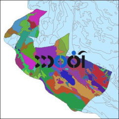 شیپ فایل زمین شناسی شهرستان منوجان