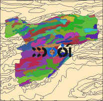 شیپ فایل زمین شناسی شهرستان گرمه