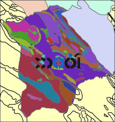 شیپ فایل زمین شناسی شهرستان گچساران