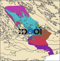 شیپ فایل زمین شناسی شهرستان سیب و سوران