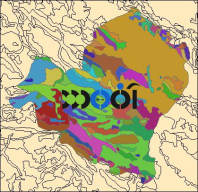 شیپ فایل زمین شناسی شهرستان خدابنده