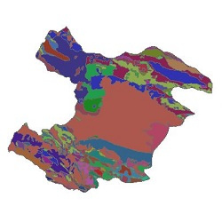 شیپ فایل زمین شناسی استان قزوین