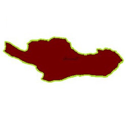 شیپ فایل محدوده سیاسی شهرستان لارستان (واقع در استان فارس)