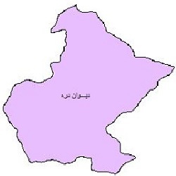 شیپ فایل محدوده سیاسی شهرستان دیوان دره (واقع در استان کردستان)