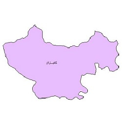 شیپ فایل محدوده سیاسی شهرستان کامیاران (واقع در استان کردستان)