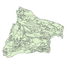 نقشه کاربری اراضی شهرستان مانه و سملقان