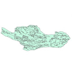 نقشه کاربری اراضی شهرستان لارستان