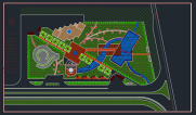 چهار نمونه پلان اتوکد پارک، به همراه فایل آموزشی اصول مقدماتی طراحی پارک و اصول و استانداردها