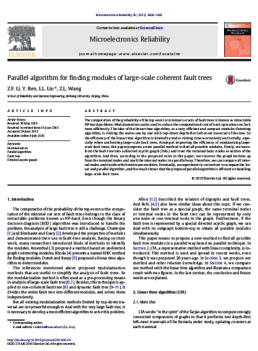 مقاله ترجمه شده با عنوان قابلیت اطمینان میکروالکترونیکی- الگوریتم های موازی