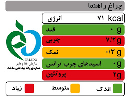 پاورپوینت چراغ راهنماي تغذيه اي