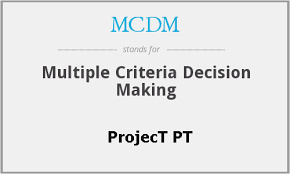 پاورپوینت تصميم گيري با معيارهاي چندگانه ( M C D M )