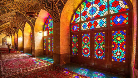 پاورپوینت بررسی معماری مسجد نصیرالملک شیراز