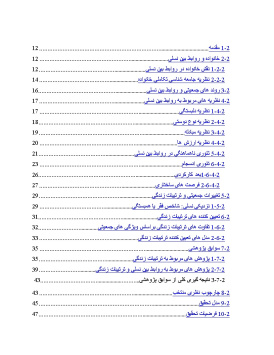 پیشینه و مبانی نظری روابط بین نسلی