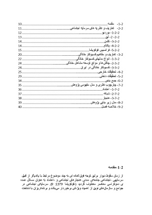 مبانی نظری و پیشینه تأثیر سرمایه‌ ی اجتماعی بر راه ‏اندازی کسب‏ و کار خانگی