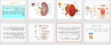 پاورپوينت با عنوان آزمایش کامل ادرار