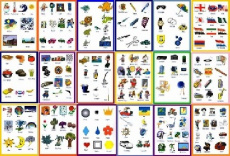 دانلود فایل مجموعه کامل آموزش تصویری زبان به کودکان(حیوانات,وسایل نقلیه,اشکال,اثاثیه منزل و.....)