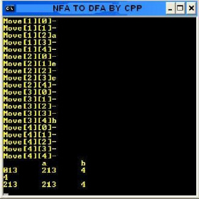 دانلود فایل تبدیل nfa to dfa به زبان cpp