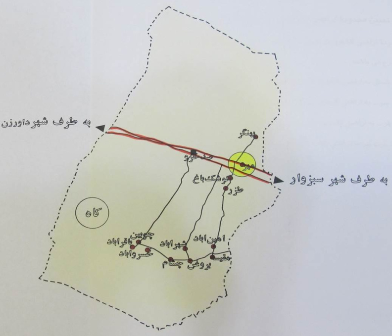 پاورپوینت روستای مهر سبزوار