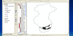 پاورپوینت پروژه میان یابی در gis