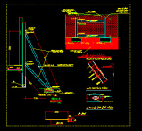 دانلود نمونه سوم نقشه اتوکد سازه نگهبان با دیتیل و جزییات کامل