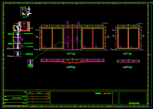 دانلود نقشه اتوکد جزییات اجرای و نصب درب ورودی شیشه ای برقی اتوماتیک