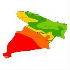 شیپ فایل طبقات اقلیمی استان البرز