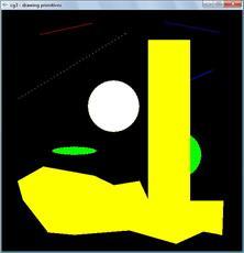 استفاده از کتابخانه ی عمومی OpenGL در رسم اشکال هندسی به زبان C++