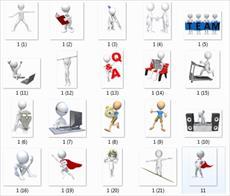 آدمک متحرک برای پاورپوینت (سری ششم)