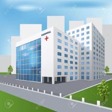 بررسی معماری بخش های مختلف بیمارستان
