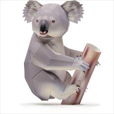 آموزش ساخت ماکت سه بعدی خرس کوالا (Koala)