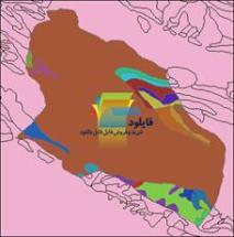 شیپ فایل زمین شناسی شهرستان ورامین واقع در استان تهران