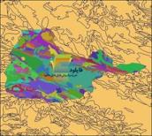 شیپ فایل زمین شناسی شهرستان فریمان واقع در استان خراسان رضوی