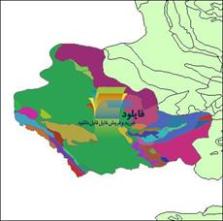 شیپ فایل زمین شناسی شهرستان بانه واقع در استان کردستان