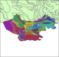 شیپ فایل زمین شناسی شهرستان کامیاران واقع در استان کردستان