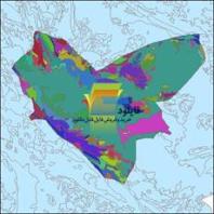 شیپ فایل زمین شناسی شهرستان بم واقع در استان کرمان