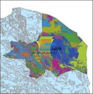 شیپ فایل زمین شناسی شهرستان کرمان واقع در استان کرمان