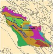 شیپ فایل زمین شناسی شهرستان مسجد سلیمان واقع در استان خوزستان