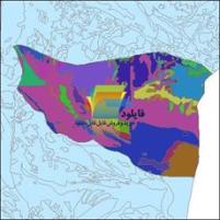 شیپ فایل زمین شناسی شهرستان رودبار جنوبی واقع در استان کرمان