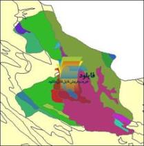 شیپ فایل زمین شناسی شهرستان روانسر واقع در استان کرمانشاه