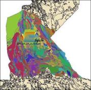 شیپ فایل زمین شناسی شهرستان زاهدان واقع در استان سیستان و بلوچستان