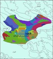شیپ فایل زمین شناسی شهرستان ارسنجان واقع در استان فارس