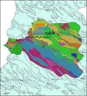 شیپ فایل زمین شناسی شهرستان اقلید واقع در استان فارس