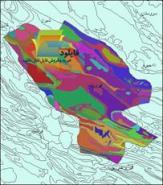 شیپ فایل زمین شناسی شهرستان فیروزآباد واقع در استان فارس