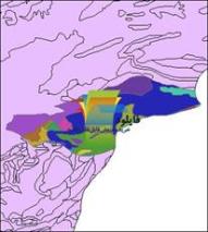 شیپ فایل زمین شناسی شهرستان گالیکش واقع در استان گلستان