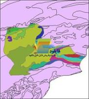 شیپ فایل زمین شناسی شهرستان کلاله واقع در استان گلستان