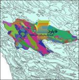 شیپ فایل زمین شناسی شهرستان شیراز واقع در استان فارس