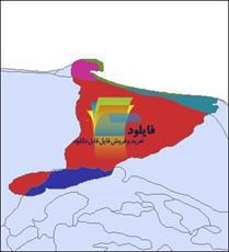 شیپ فایل زمین شناسی شهرستان آستانه اشرفیه واقع در استان گیلان