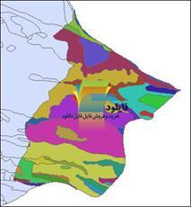 شیپ فایل زمین شناسی شهرستان رودسر واقع در استان گیلان