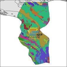 شیپ فایل زمین شناسی شهرستان خاتم واقع در استان یزد
