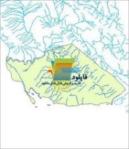 شیپ فایل آبراهه های شهرستان دیر واقع در استان بوشهر